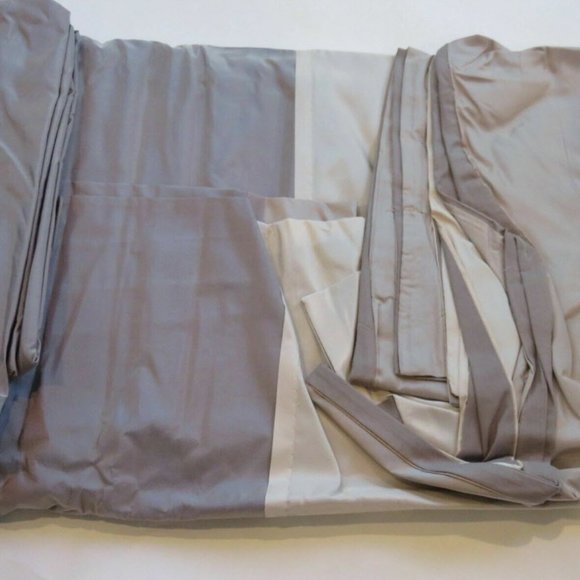 Donna Karan Home Essentials City Block Silk Peony Duvet Cover Full/Queen - Picture 4 of 6